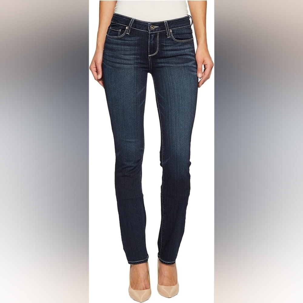 PAIGE Awesome "Skyline Straight" Skinny Jeans